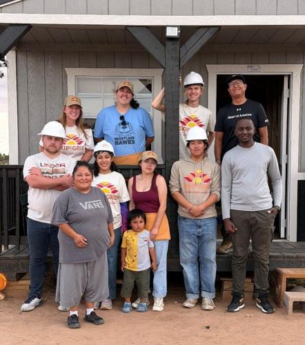Illinois State and Heartland students bring solar power to Navajo Nation homes through Skip the Grid