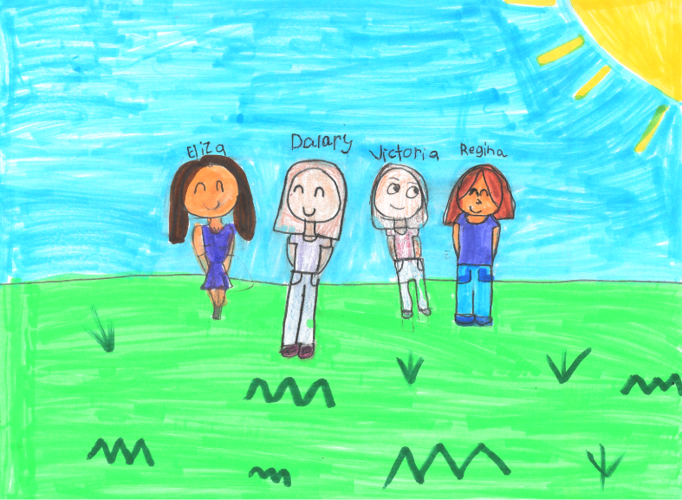 Regina Ceballos, grade 3, Cedar Ridge
