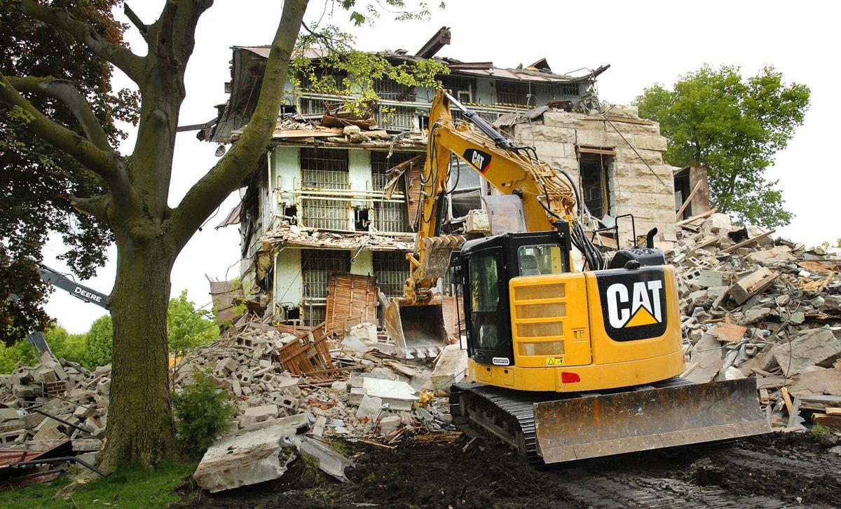 Former Livingston jail being torn down for splash pad Local News
