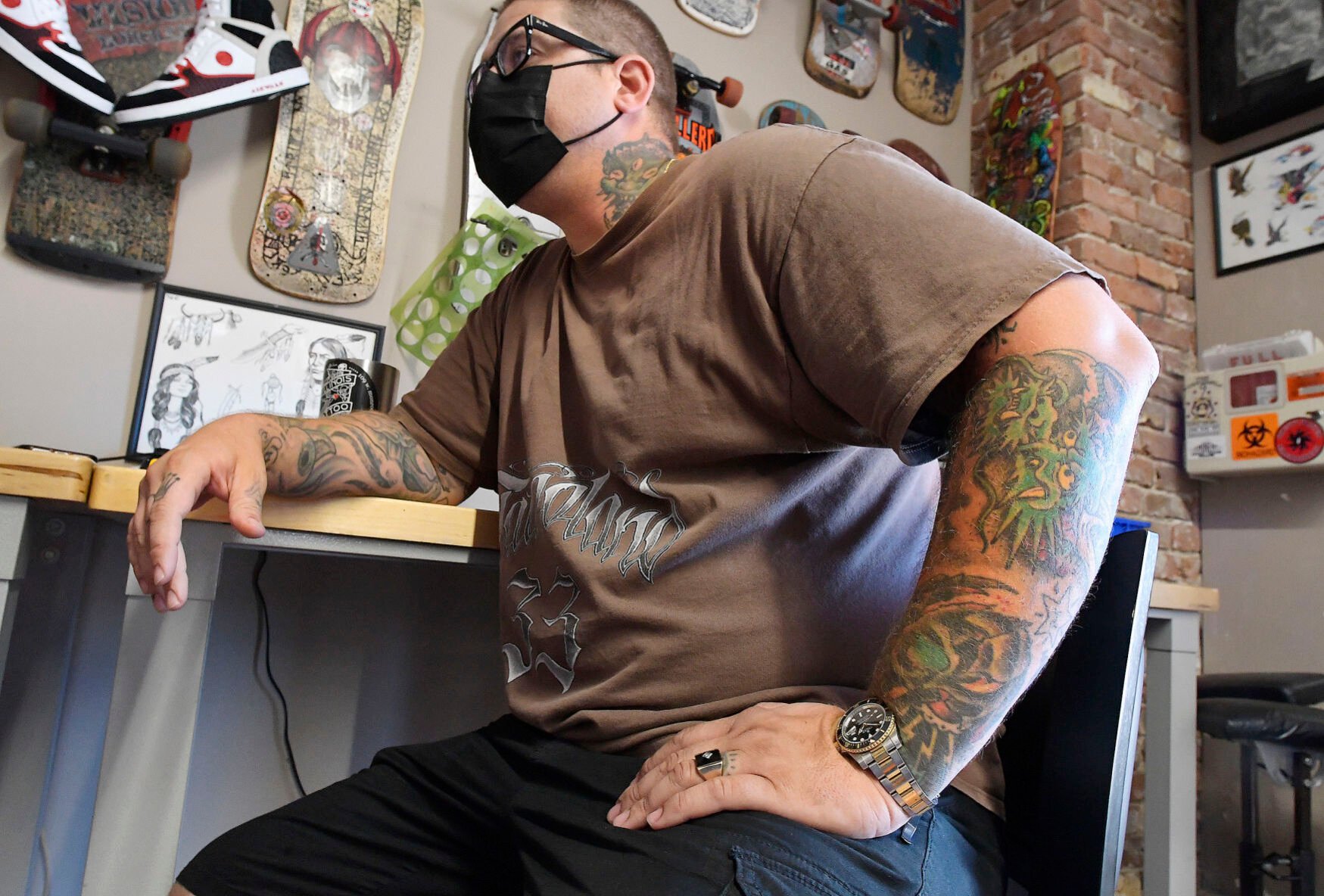Justin Warn of Anaheims Torch Tattoo on Smooth Tattoos and Working with  his Friends  OC Weekly