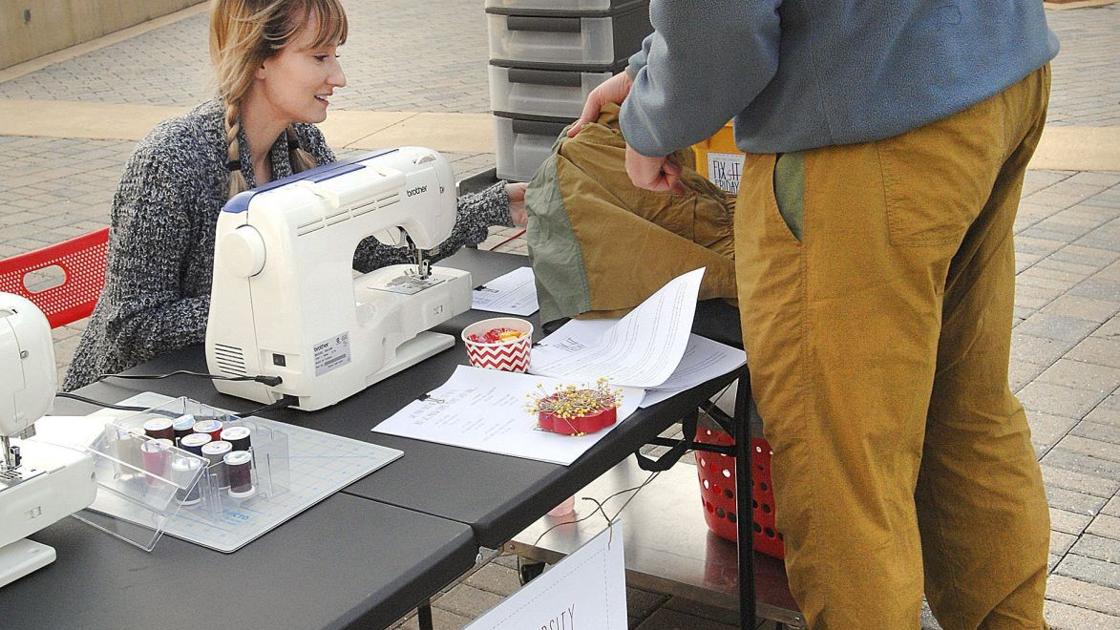 The Fix Is In With These ISU Fashion Students Local Education Stunning David Stiff Sewing Machine Repair The Fix Is In With These ISU Fashion Students Local Education Stunning David Stiff Sewing Machine Repair