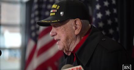 A hero among heroes WWII veteran finally laid to rest 80 years after bomber downed over Europe A hero among heroes WWII veteran finally laid to rest 80 years after bomber downed over Europe