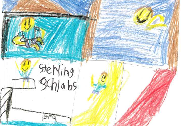 Sterling Schlabs, grade 2, Parkside