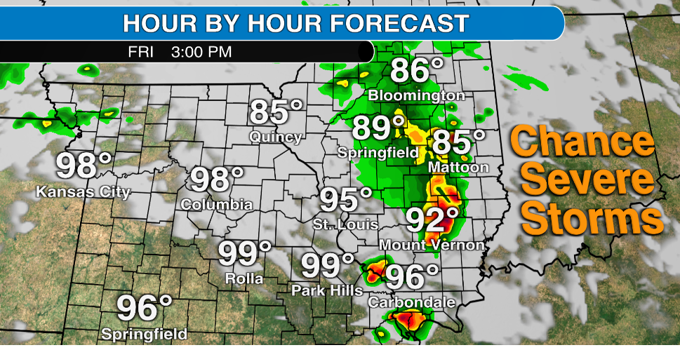 Severe weather threat continues Friday, Saturday, and Sunday in