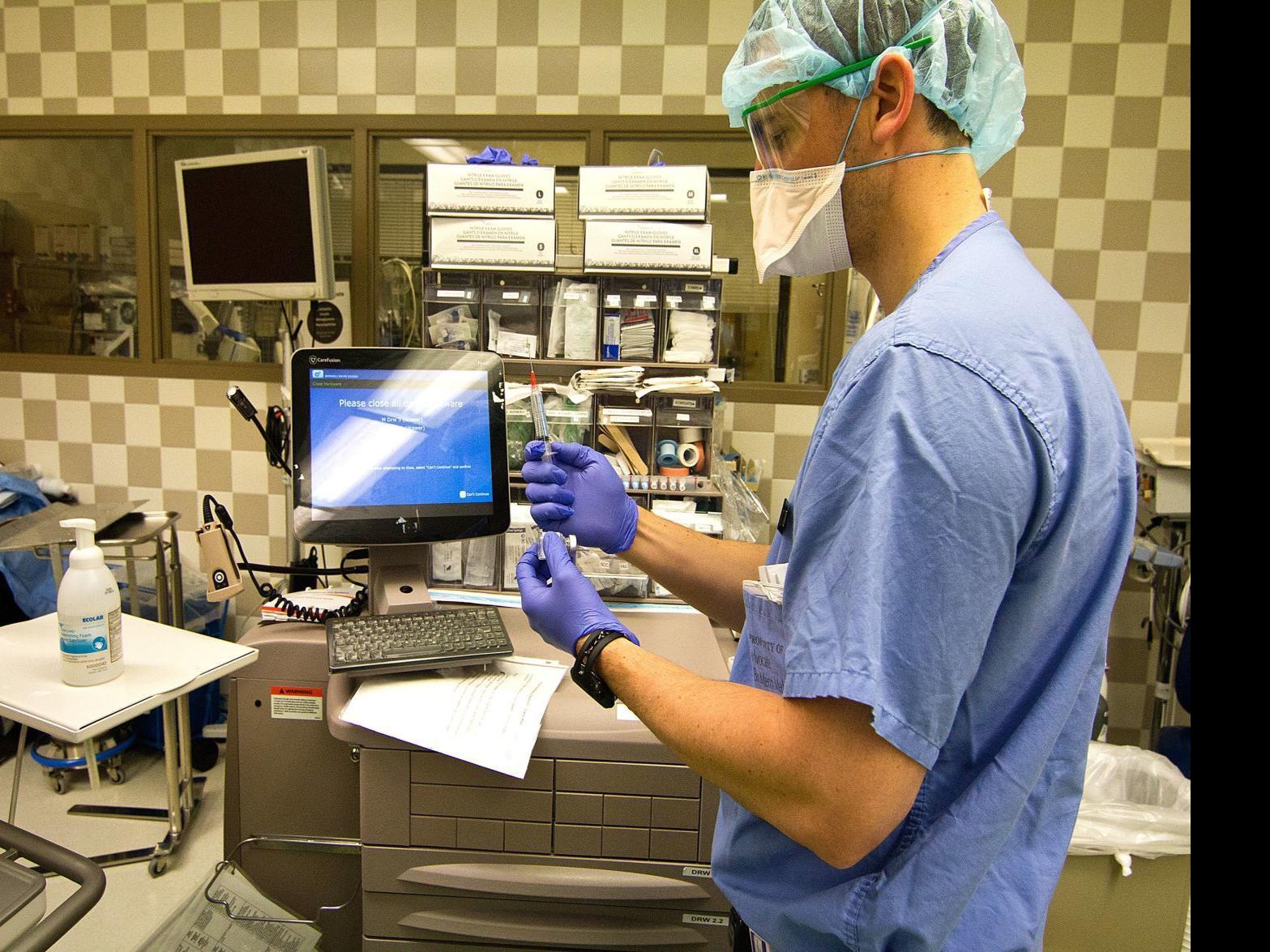 COVID strains Bloomington-Normal hospitals 2 years after first Illinois case