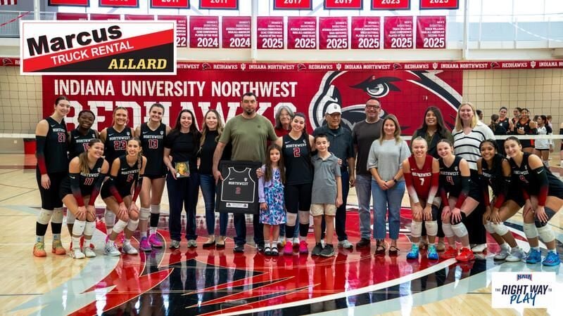 RedHawks Outlast Governors State in Five on Senior Day