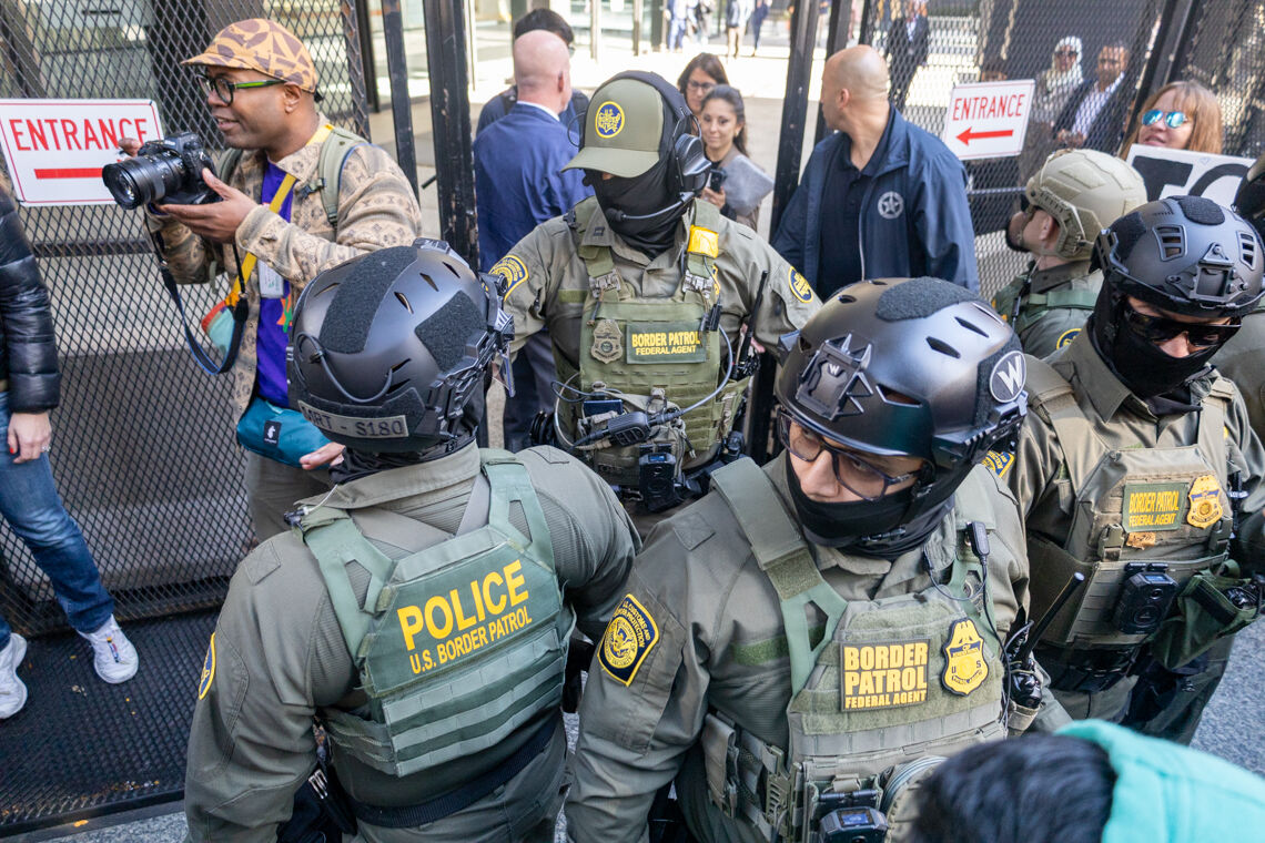Judge hesitant to grant dismissal of lawsuit over immigration agents ...