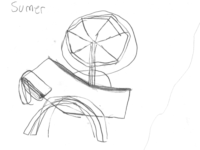 Xavier Cain, grade 3, Washington