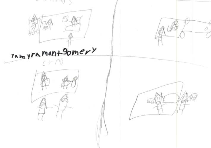 Yamyra Montgomery, grade 2, Parkside