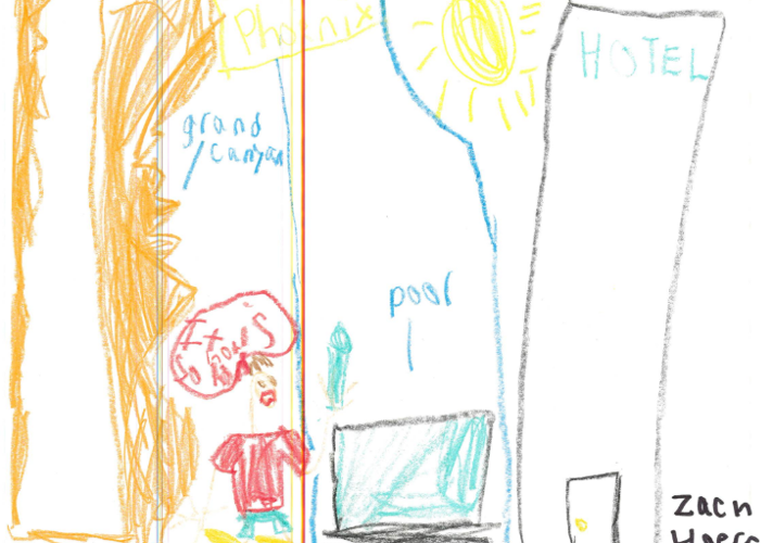 Zach Hoerr, grade 2, Parkside