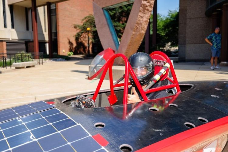 Illinois State Solar Car Team chases spot in Route 66 challenge