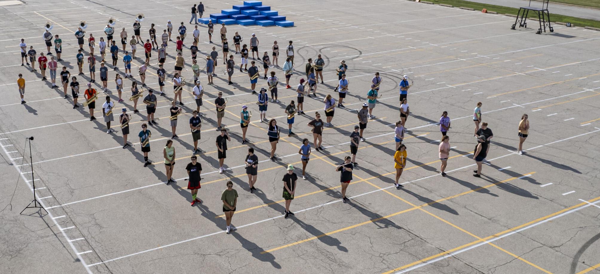 BloomingtonNormal marching bands finding a rhythm this season