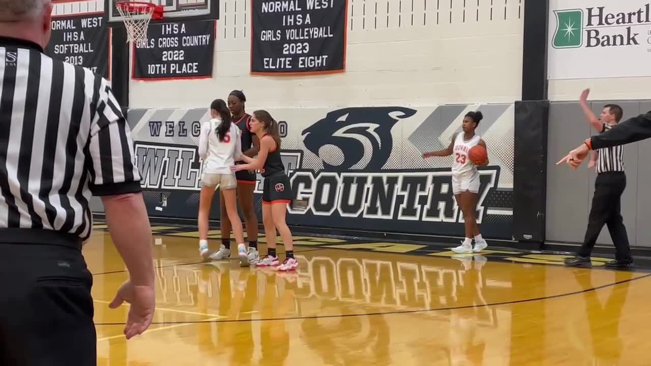 Nornal Community girls catch fire in third quarter to oust East