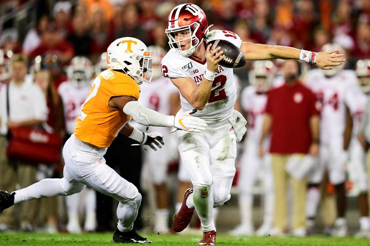 College bowl games Tennessee scores twice late to stun Indiana in