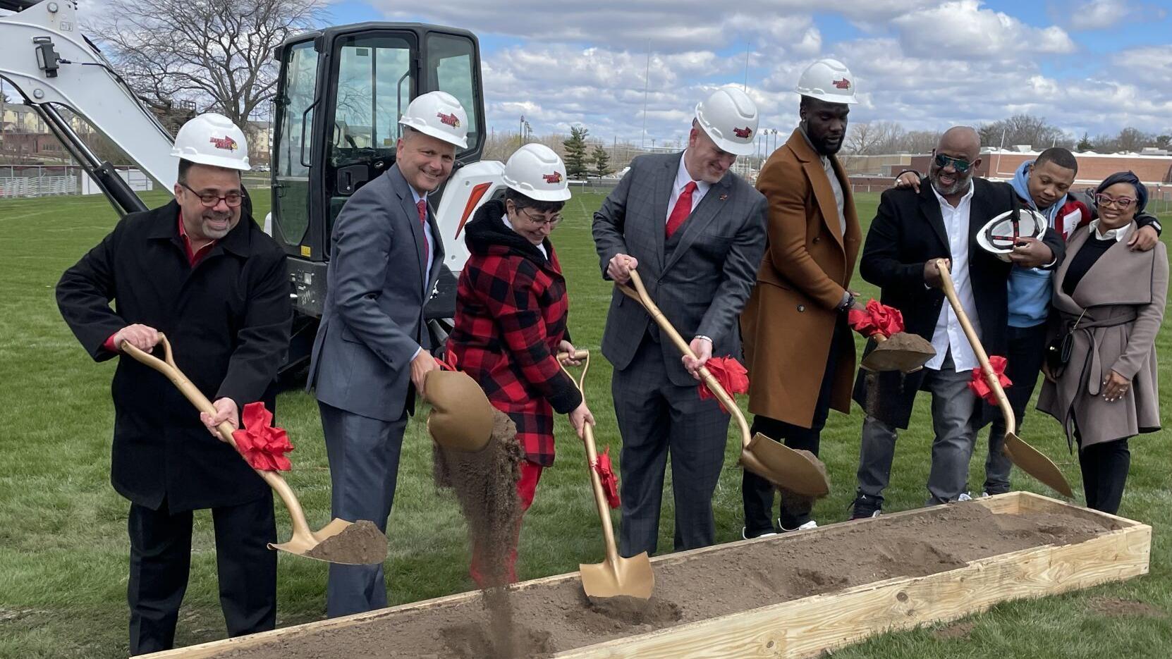 Watch now: Illinois State breaks ground on Indoor Practice Facility