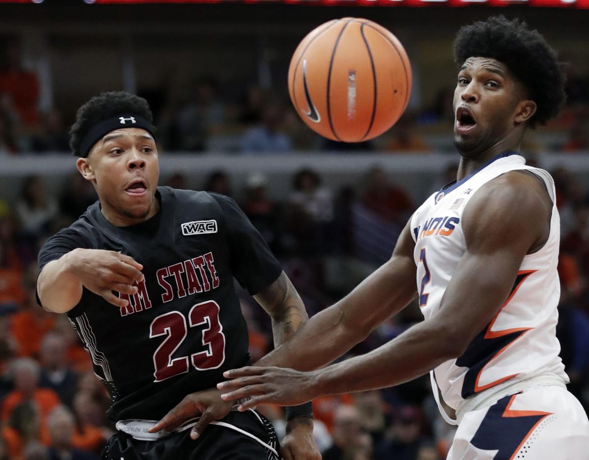 New Mexico State Rallies For Win Over Illinois Men S College