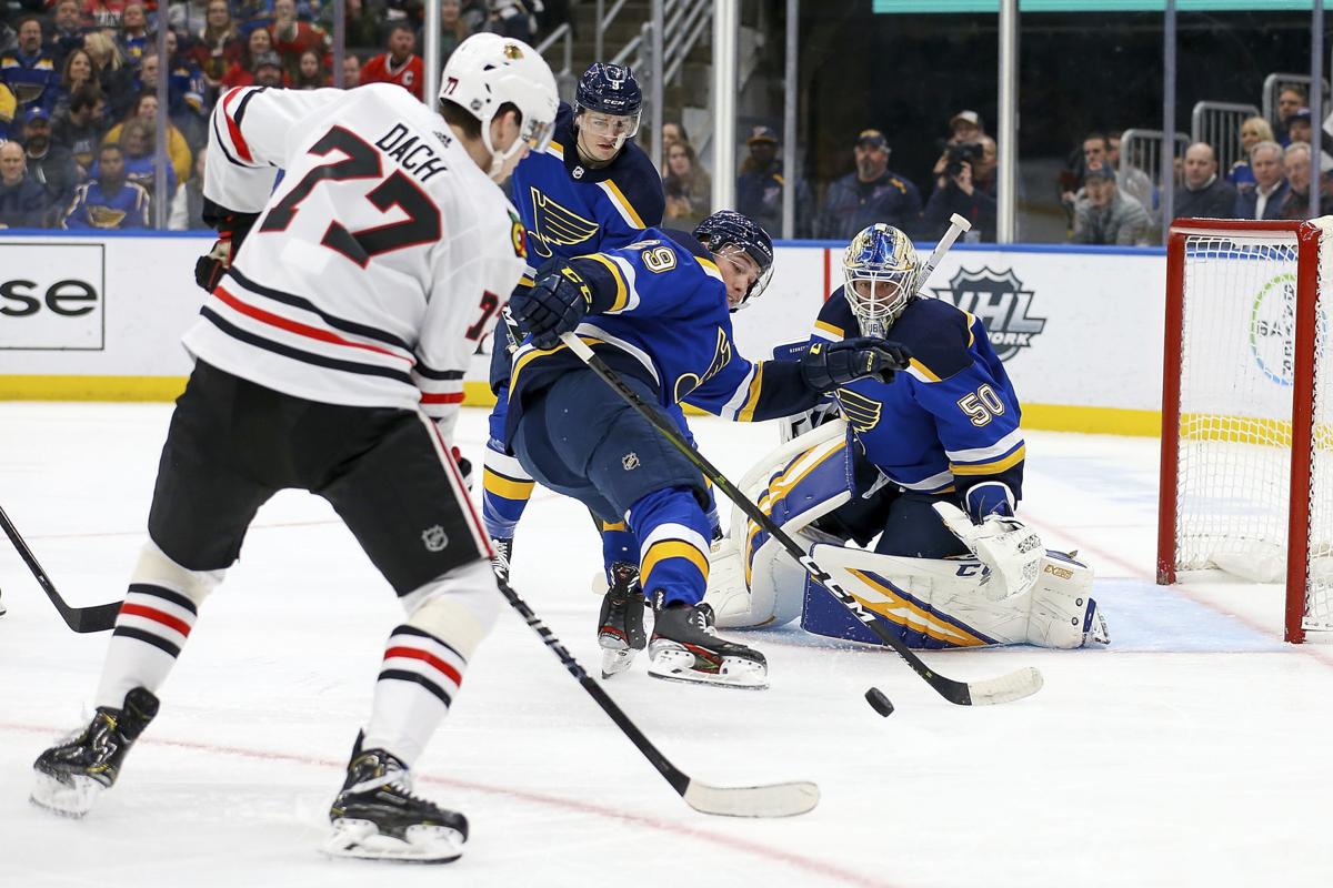 Blackhawks Blues Hockey