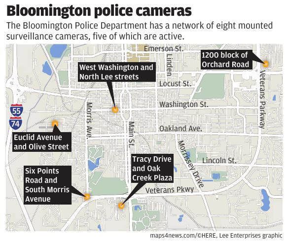 Bloomington Police Have A Network Of Cameras On City Streets Here S Where They Are And How They Re Being Used Local News Pantagraph Com