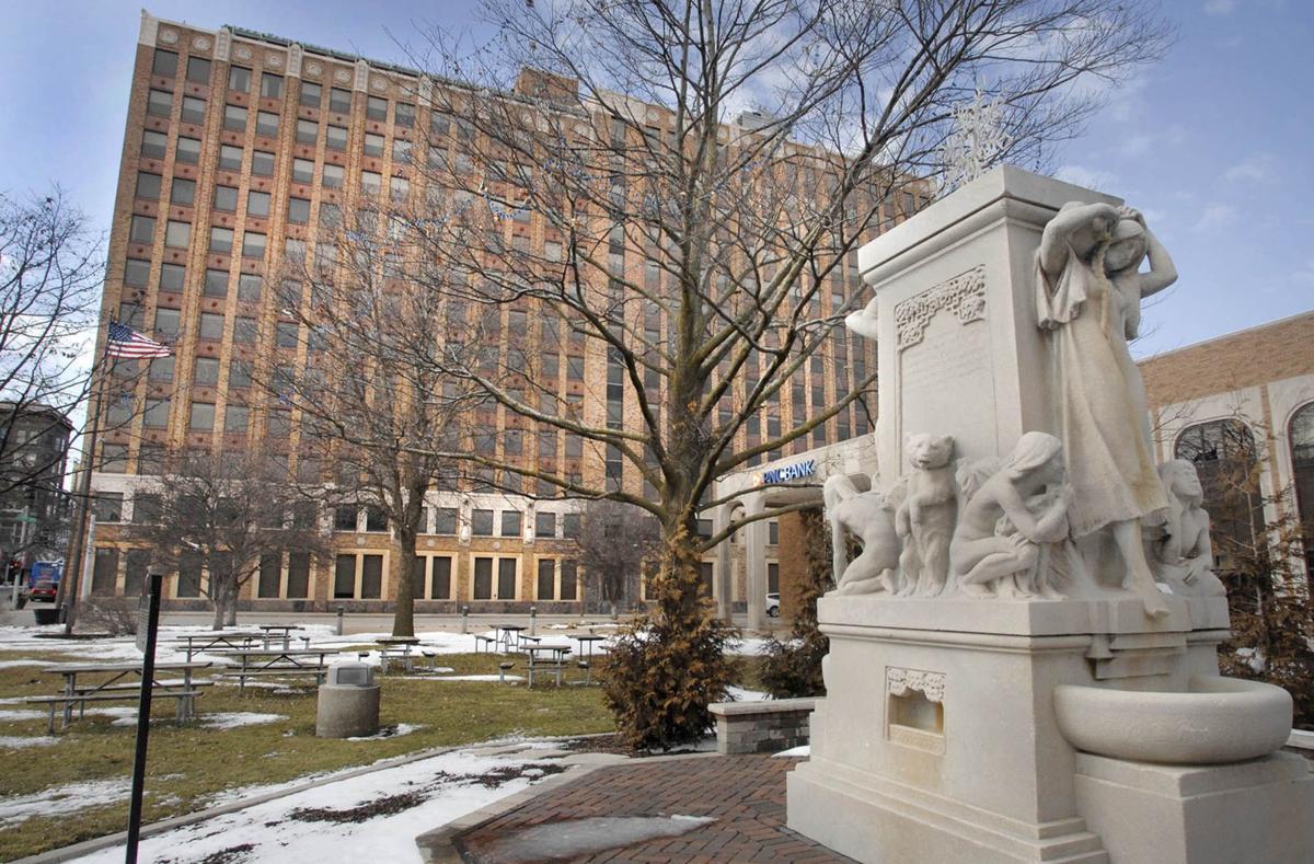 State Farm's original Bloomington headquarters, once destined for