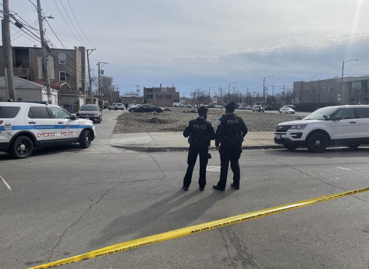 Officer shot and wounded outside Chicago police station, police say