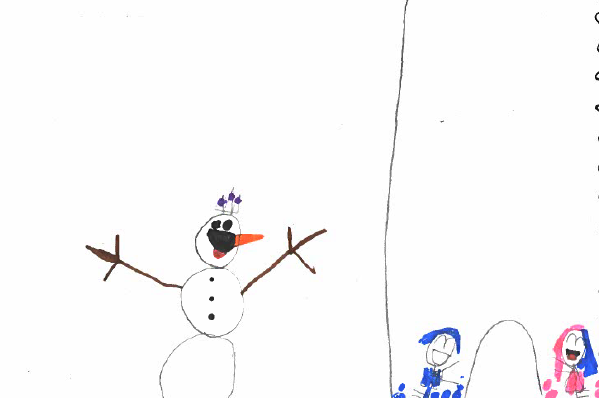 Addy Ruiz, grade 2, Oakland
