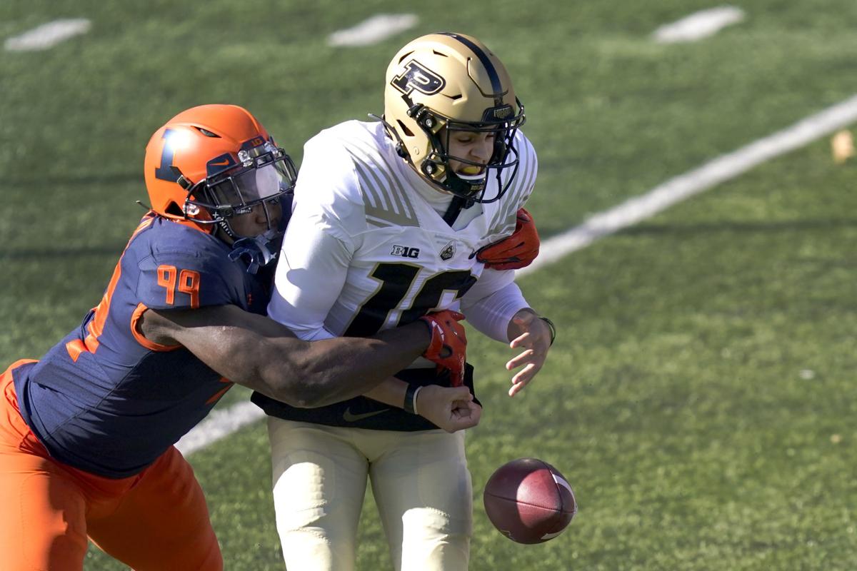 Illinois football notebook: Owen Carney Jr. has big day in loss to Purdue | Sports | pantagraph.com