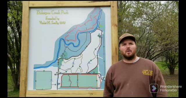Watch now: Kickapoo Creek Park offers fitness trail, creek, birdwatching