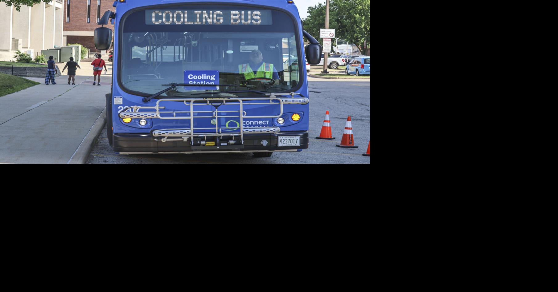 Connect Transit cooling bus available in Bloomington this weekend