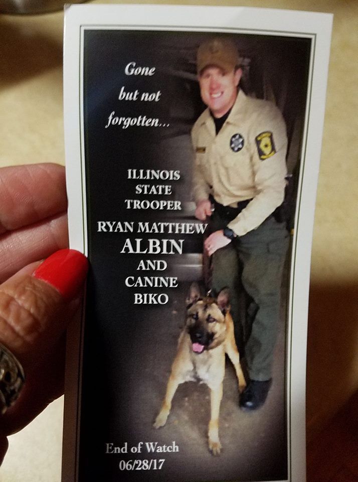 Illinois state police best sale k9