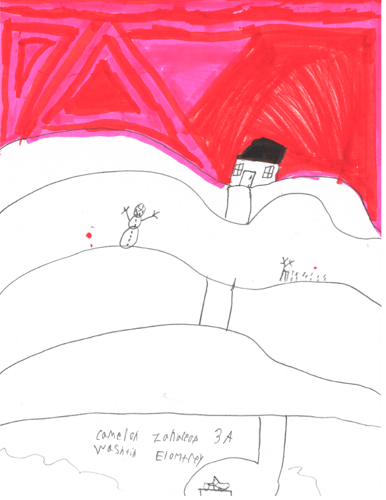 Cameron Zaharof, grade 3, Washington