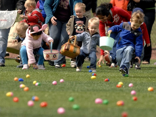 Kids Get Big Thrill Hunting For Eggs On Corn Crib Turf Local