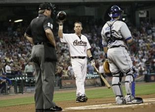Biggio: If you crowd the plate, expect to get hit