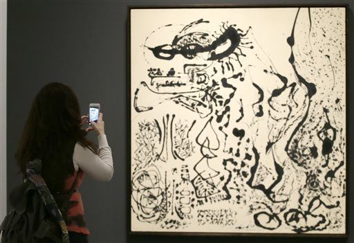 Exhibit Of Pollock S Black Paintings Opens Blm National Wire