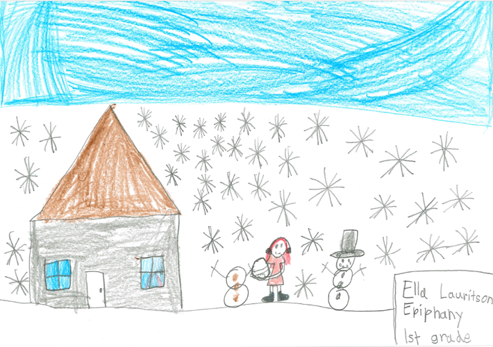 Ella Lauritson, grade 1, Epiphany