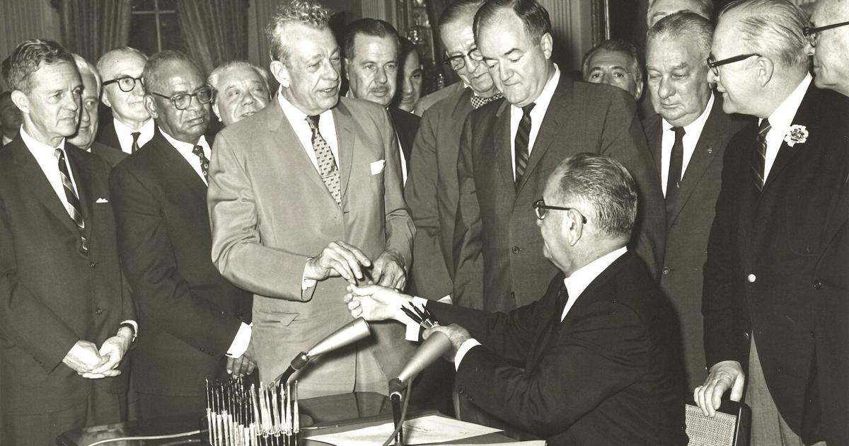 Civil Rights Act Of 1964 Signing