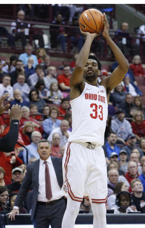Bates Diop S Double Double Helps Ohio State Roll Men S College