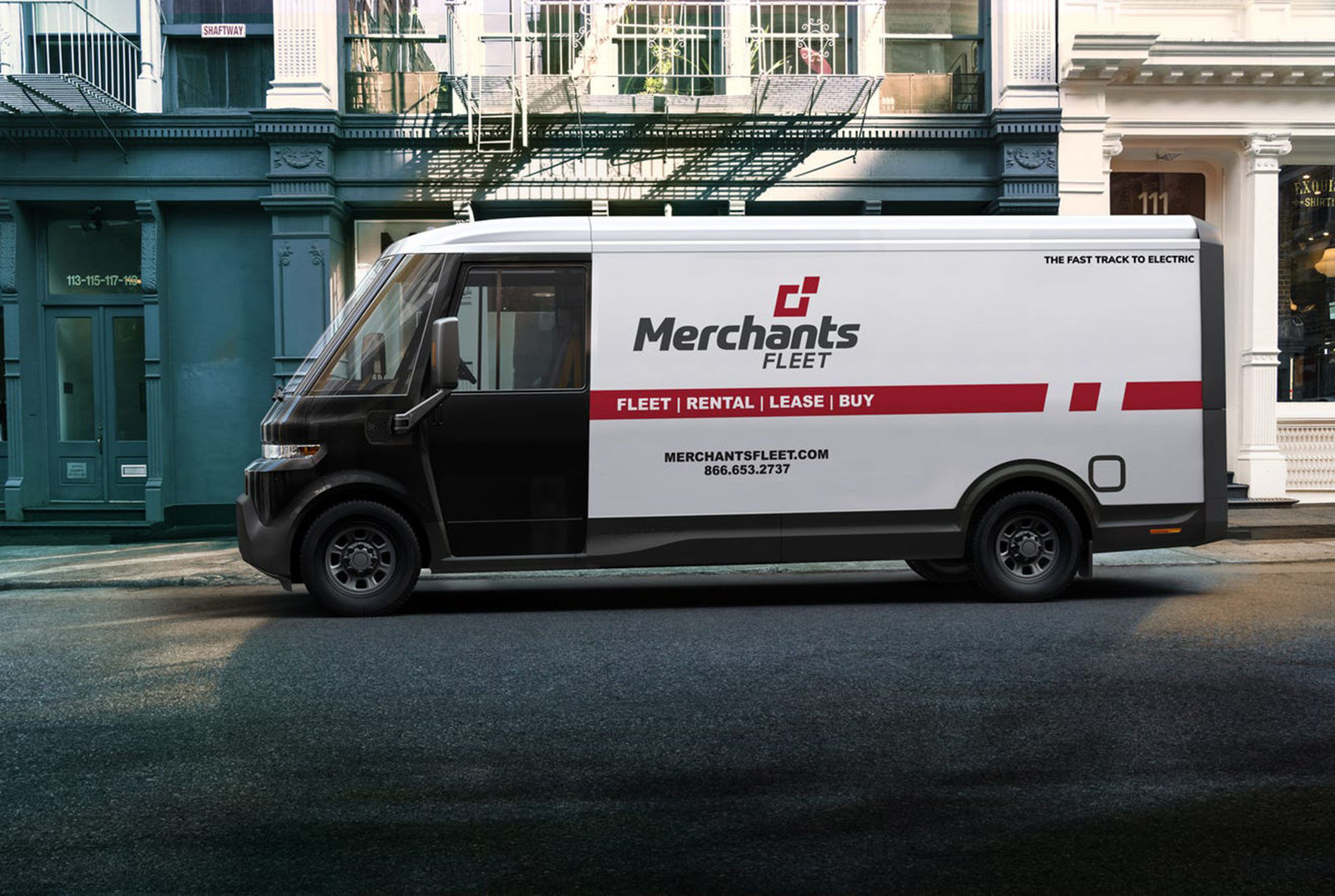 Gm electric store delivery truck