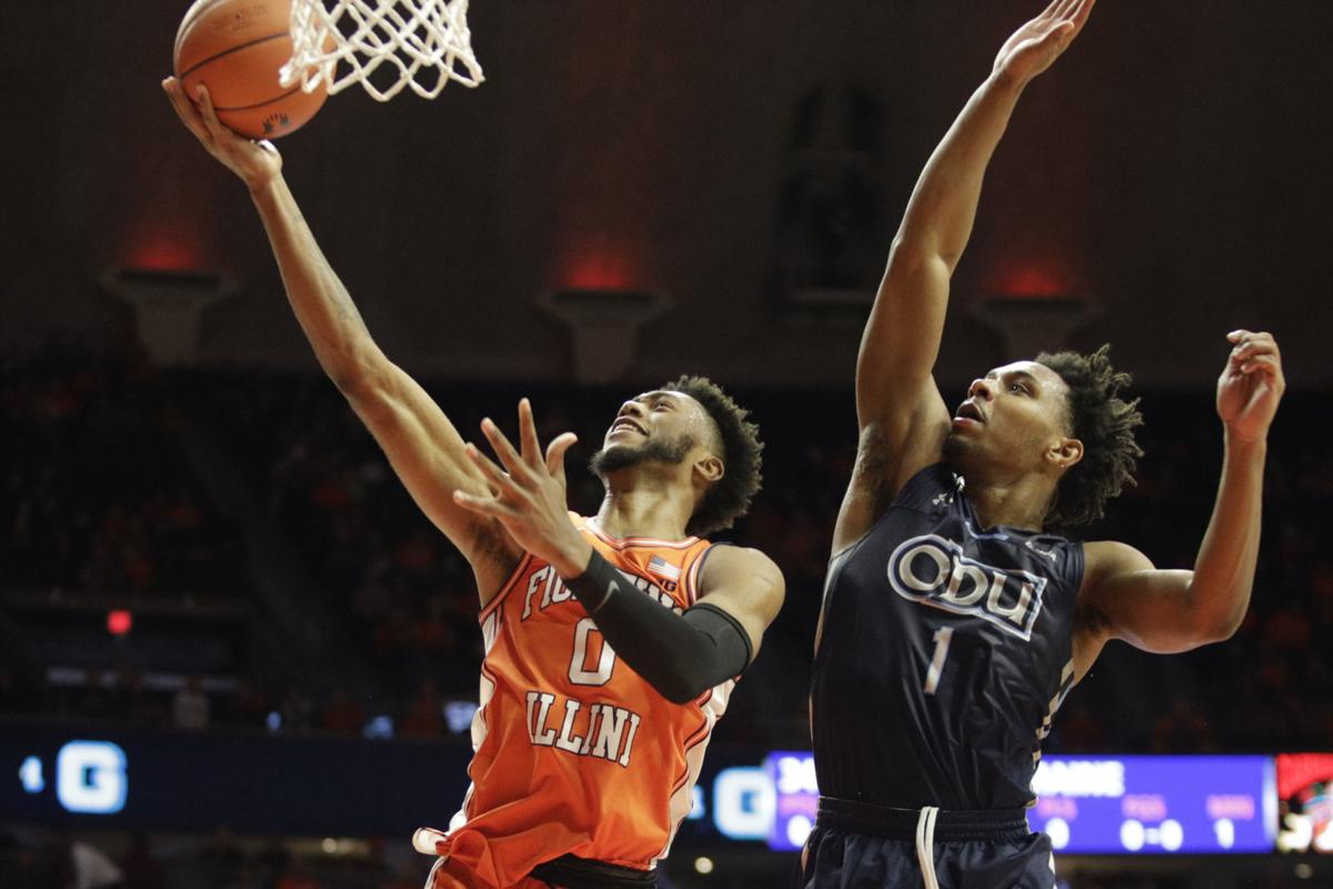 Kipper Nichols Makes Presence Felt In Illini Basketball Win Over