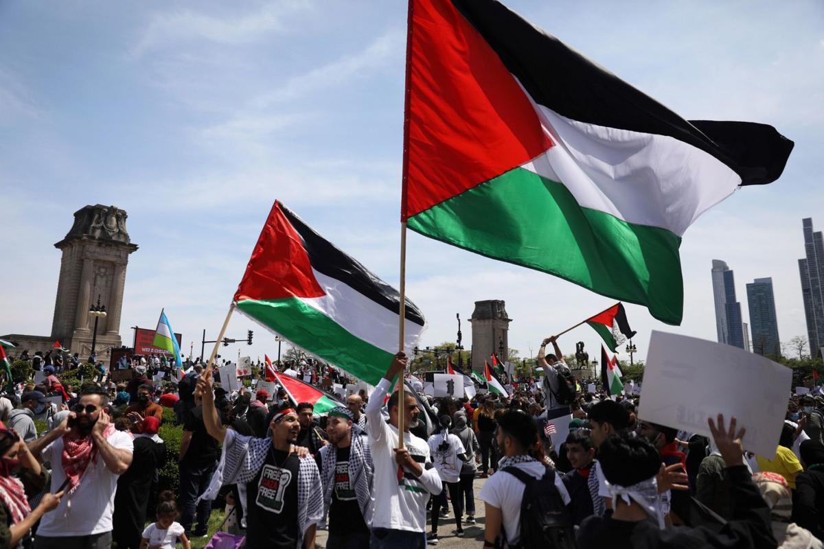 Thousands in Chicago protest occupation of Palestinian land State and