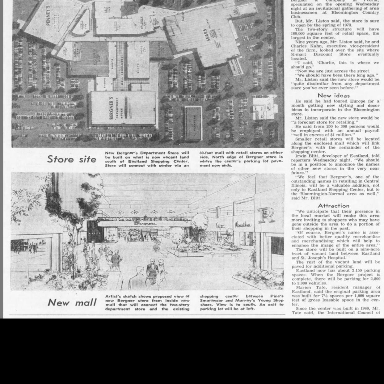 From The Archives Bergner S At Eastland Mall Local News Pantagraph Com