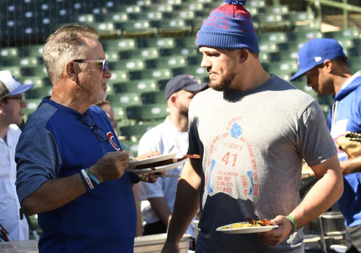 Crowd turns out for Joe Maddon book signing