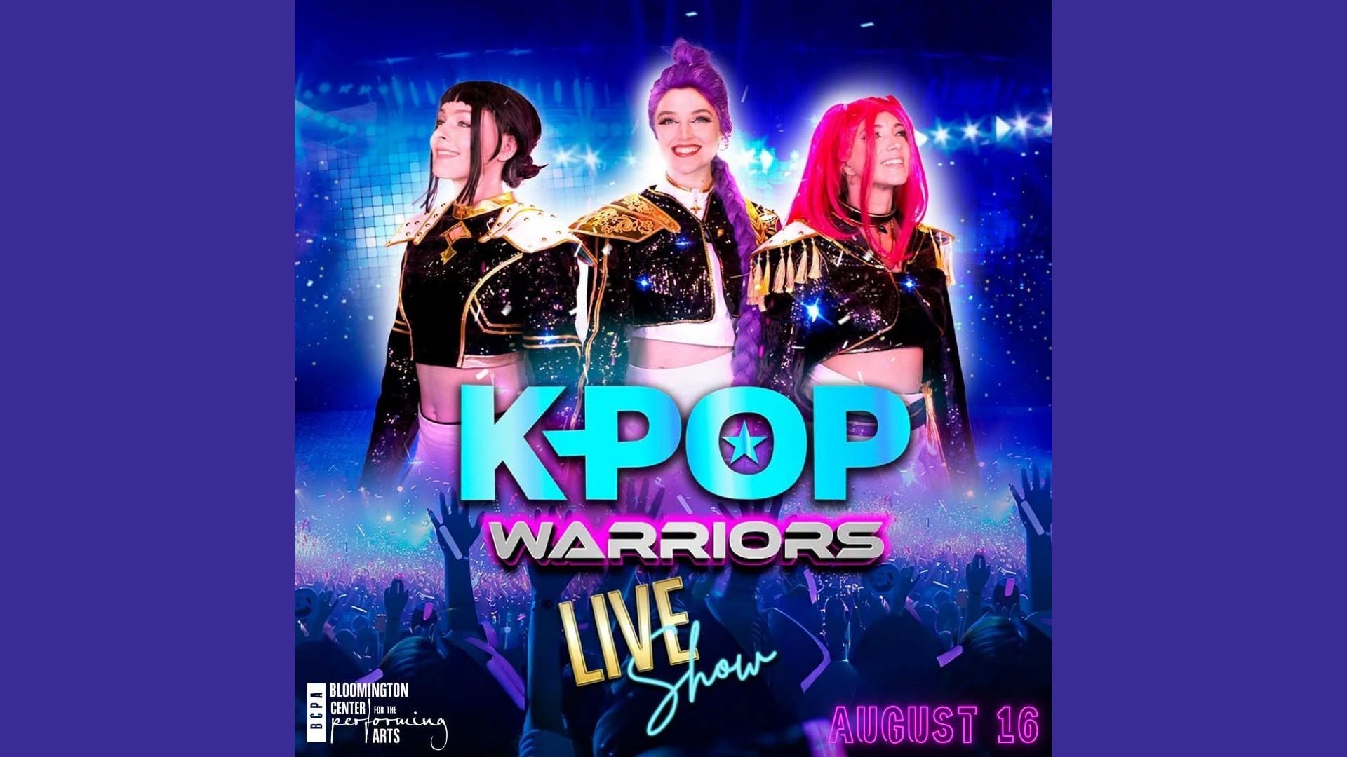 K-Pop Warriors at Bloomington Center for Performing Arts