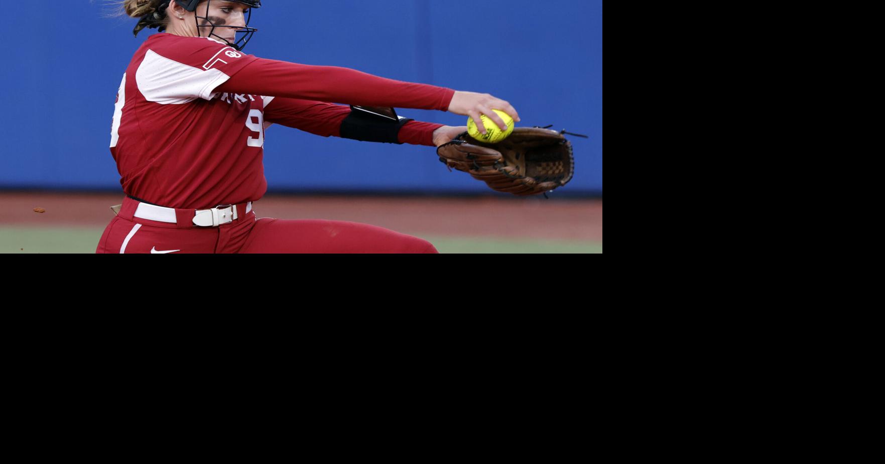 Bahl's 2-hitter helps Oklahoma top FSU, inch closer to national title