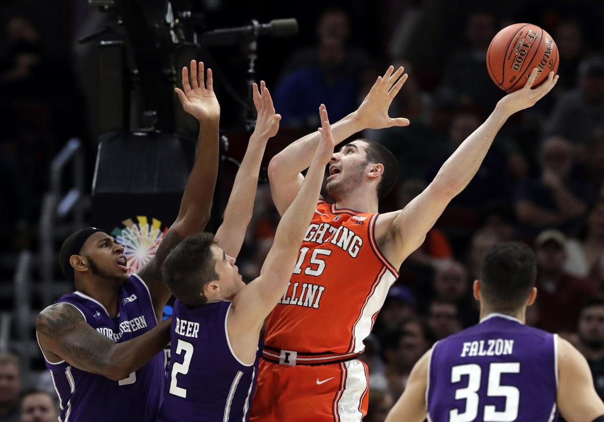 Illinois Edges Northwestern In Overtime In Big Ten Tournament