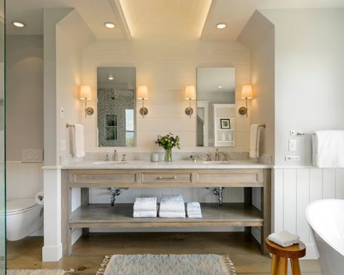 10 Fresh Ways With A Farmhouse Style Bathroom Home Garden Pantagraph Com