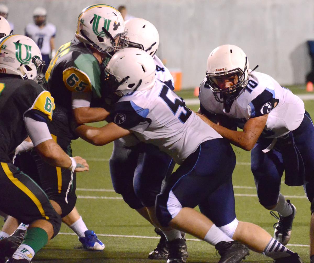 Printz, Prairie Central control clock, U High High School Football