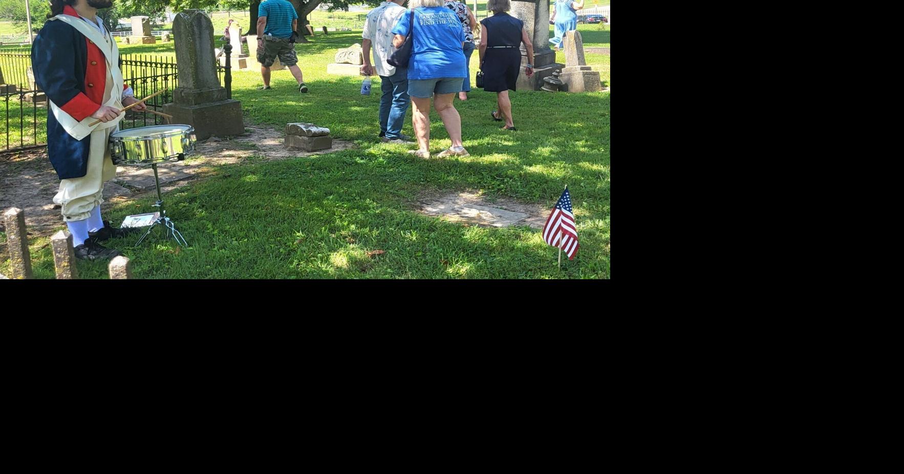 Photos: Tribute held at Revolutionary War patriot graves in Coles County