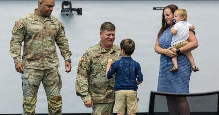 On duty: Downs native promoted to lieutenant colonel