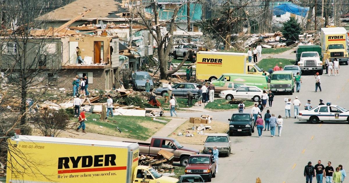 PHOTOS: Remembering the double tornadoes that struck Decatur in 1996