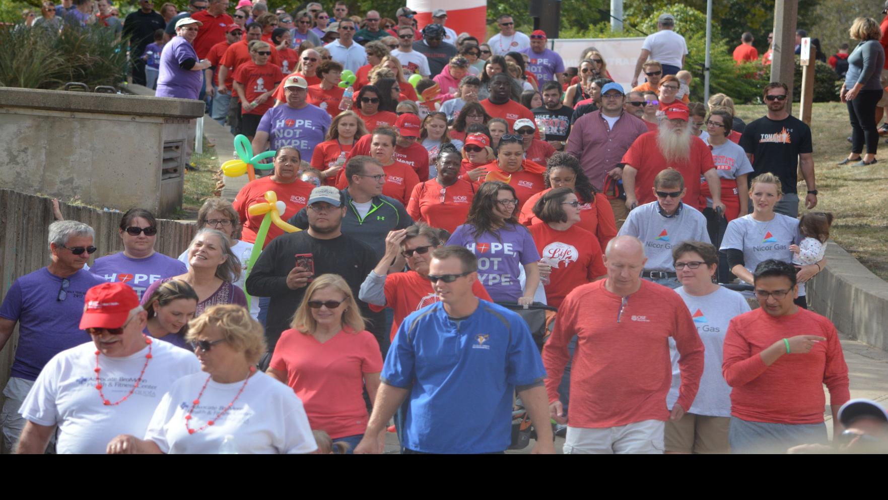 Heart Walk A Personal Step For Hundreds Of People Local News Pantagraph Com